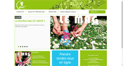 Desktop Screenshot of institut-medecine-sport.fr